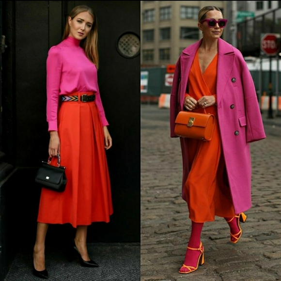 Sleeveless Bright Red Fit n Flare Dress Dana Buchman - Picture 13 of 14